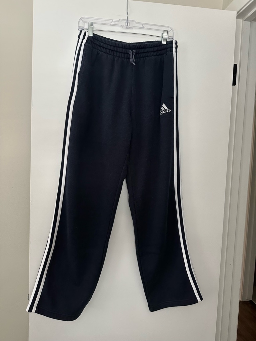 Women Size M Adidas Navy Track pants